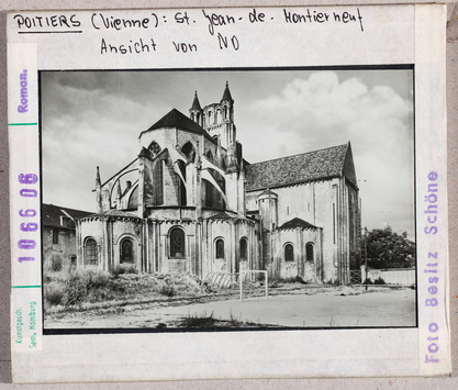 Vorschaubild Poitiers: Saint-Jean-de-Montierneuf, Ansicht von NO 